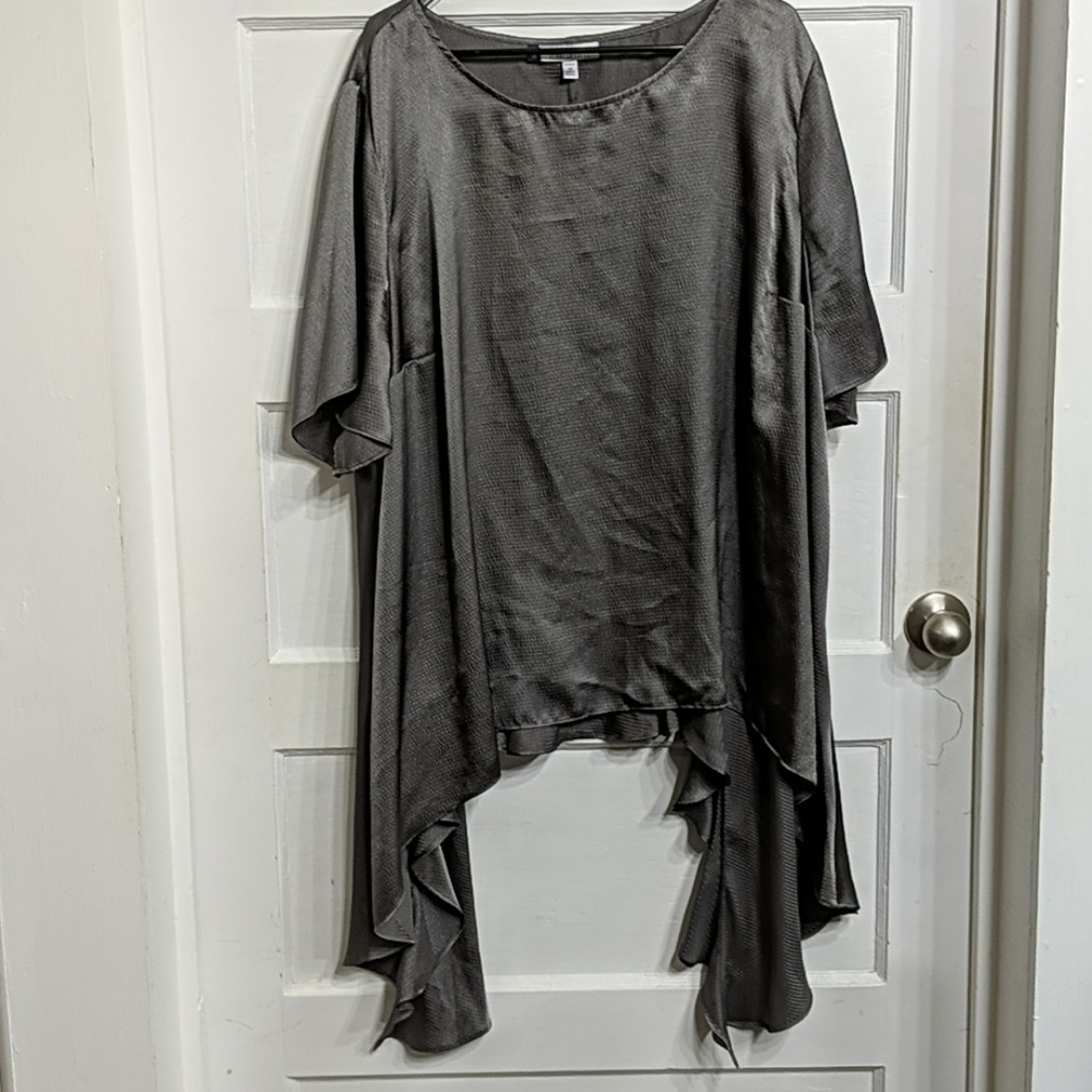 Silver Dress Top.